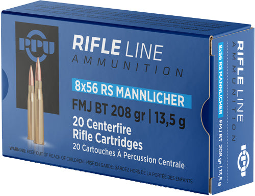 Prvi Partizan Rifle 8X56mmR Hungarian 208 gr FMJ ammo