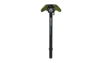 Aero Precision BREACH Ambidextrous AR-15 Charging Handle, Small Lever, Black and OD Green APRA700130C