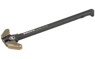 Aero Precision BREACH AR-10 Ambidextrous Charging Handle, Small Lever, Gas Deflection Shelf, Kodiak Brown APRA700340C