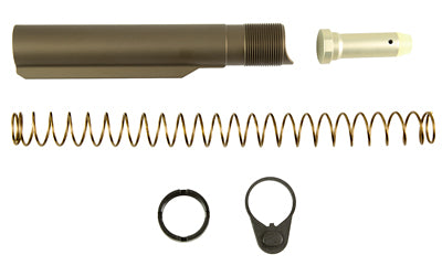 Aero Precision Enhanced Carbine Buffer Kit, 6-Position Buffer Tube Assembly, Kodiak Brown, AR10 APRH101461C