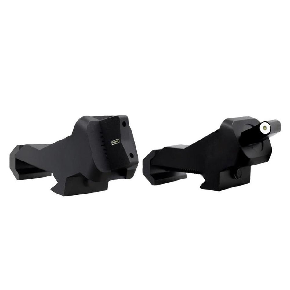 XS Sight XTI2 DXT 45 Degree Offset BUIS Big Dot Tritium Front & Rear Iron Sights