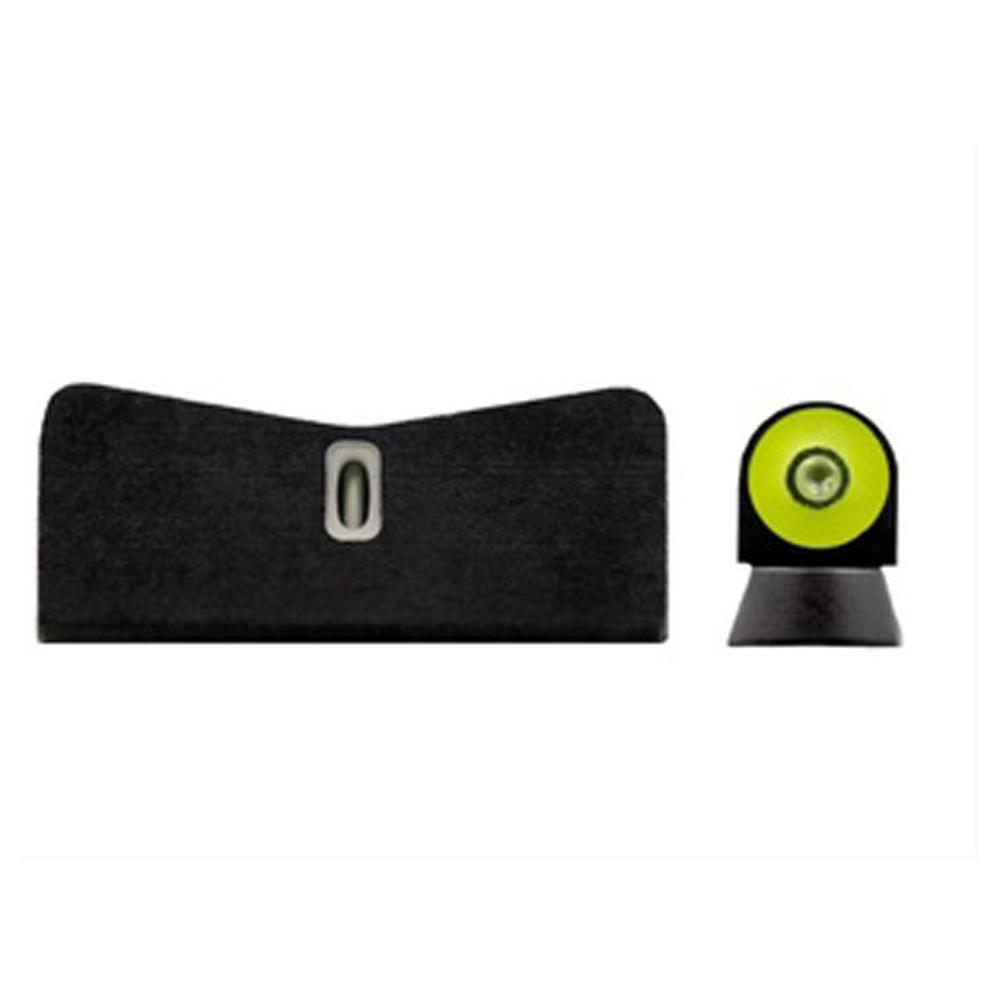 XS Sight DXT2 Big Dot Tritium Sight Set for Beretta 92 Vertec & 92A1 - Yellow