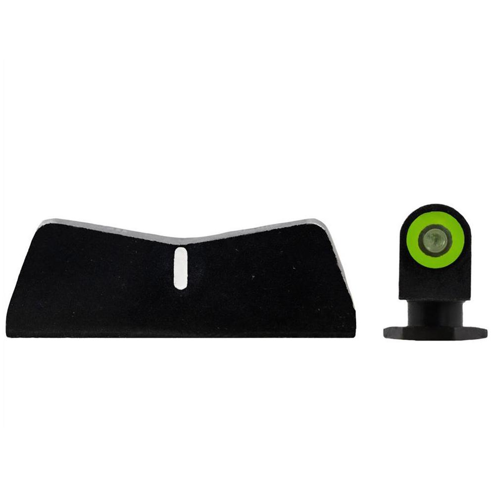 XS Sight DXW2 Standard Dot Green Night Sight for Glock 17, 19, 22-24, 26, 27, 31-36, 38