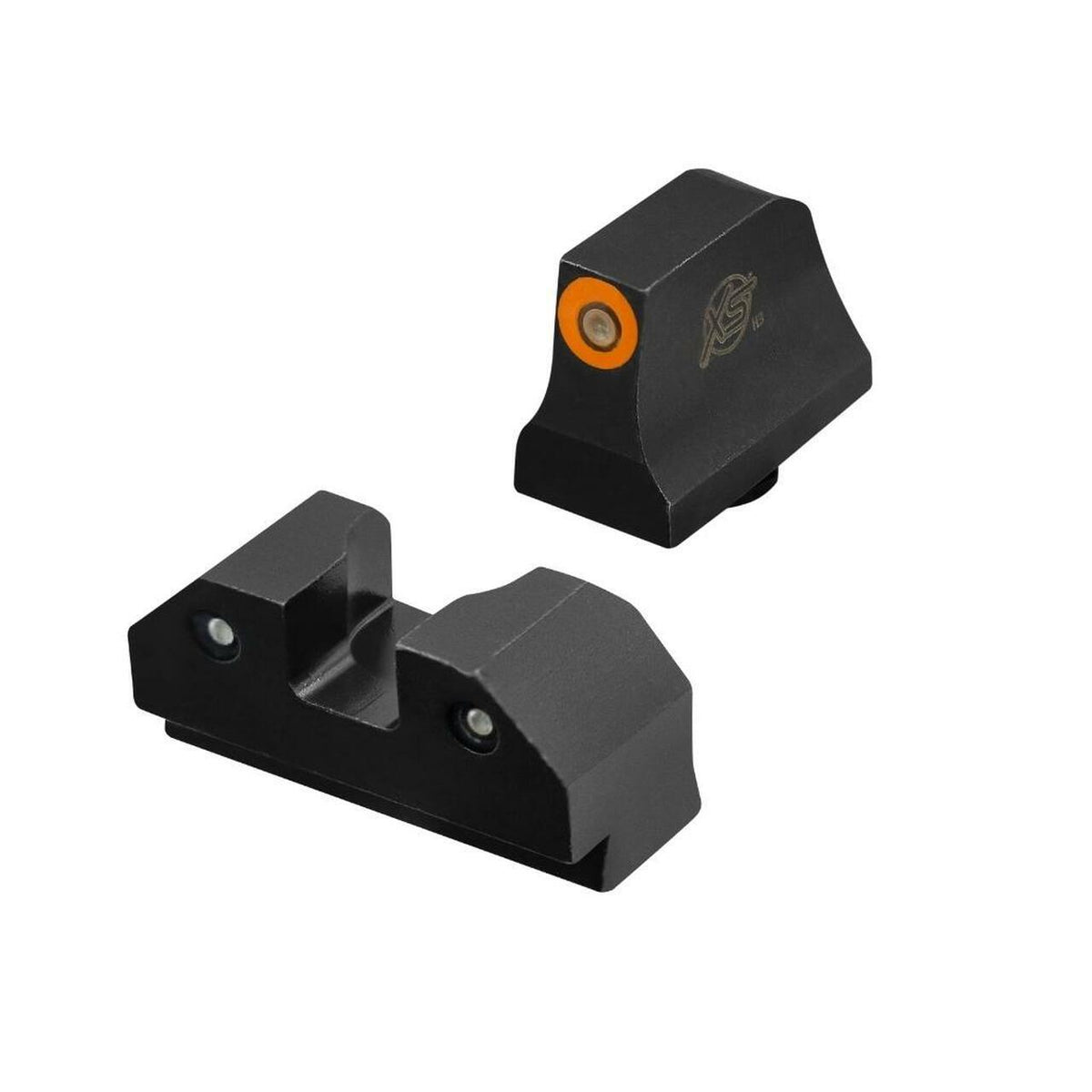 XS Sights R3D Orange Night Sight Set for Glock 42/43/43X/48 - Suppressor/RMR Height