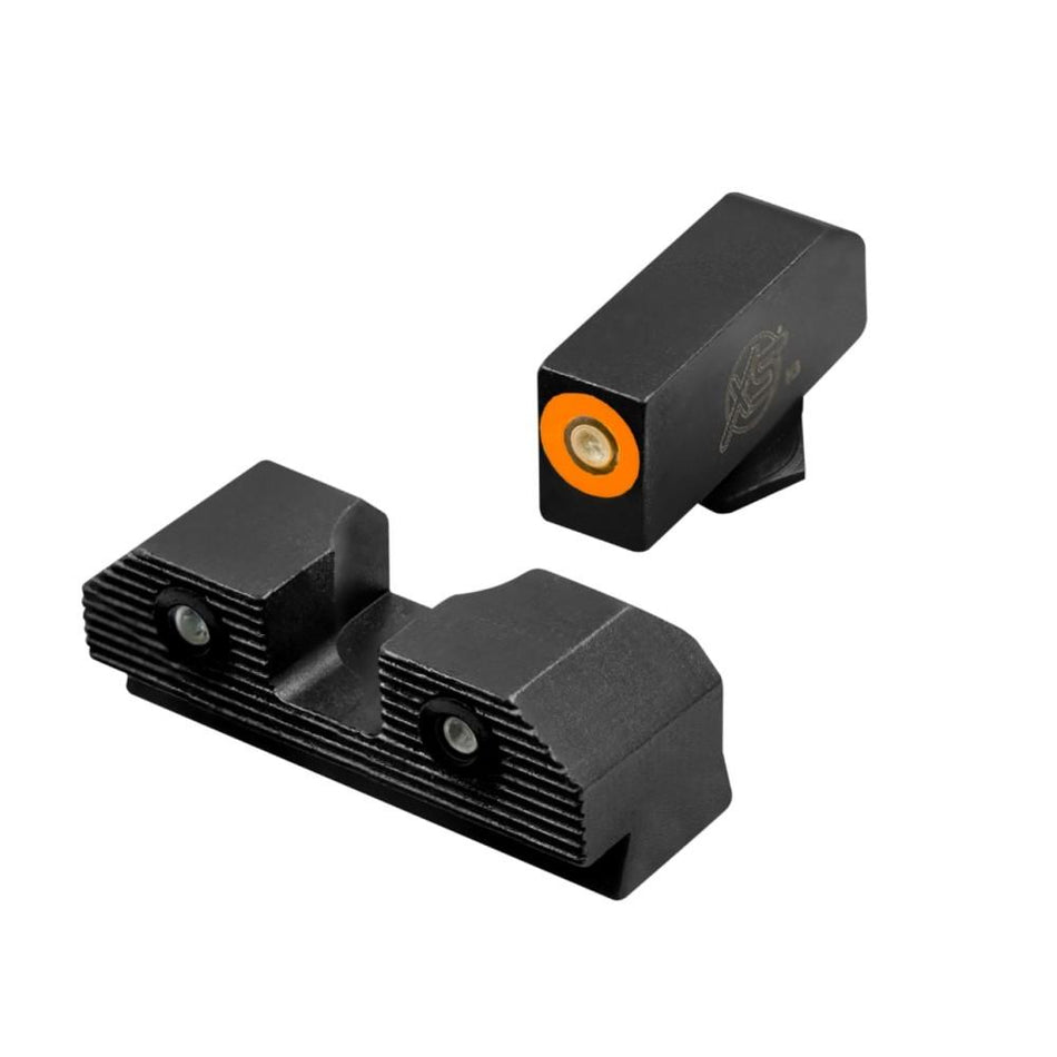 XS Sight Systems R3D 2.0 Night Sights Orange Front Black Rear for Glock 20 21 29 30 30S 37 40 41