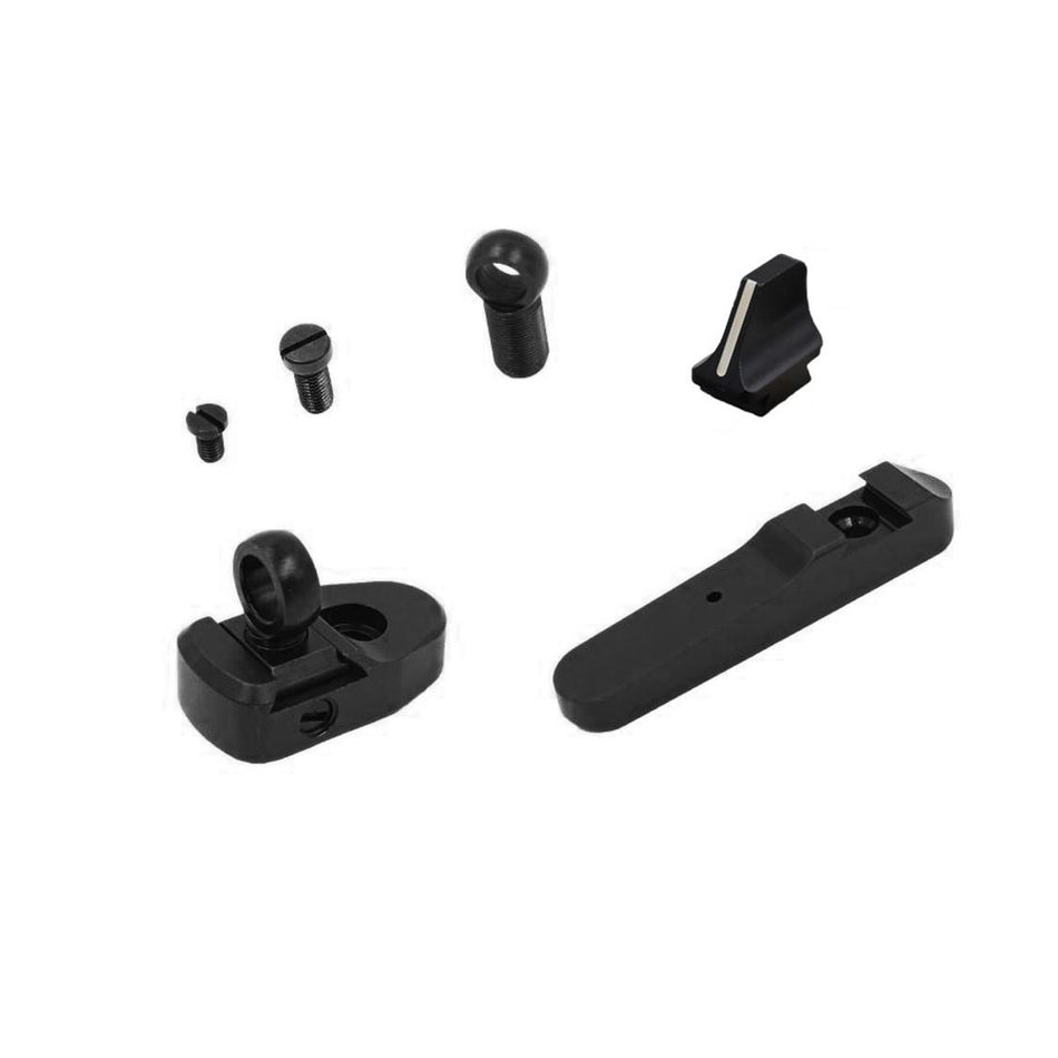 XS Ghost Ring Sight Set for Henry Big Boy .357 - X Series with Screw-On Front Ramp