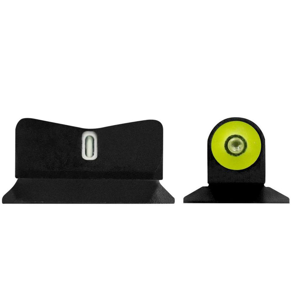 XS Sight DXT2 Big Dot Yellow Tritium Night Sight Set for Kimber Micro
