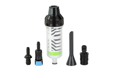 Aquamira Frontier Max Water Filtration System with Backcountry Plus Filter, Black and Gray 67016