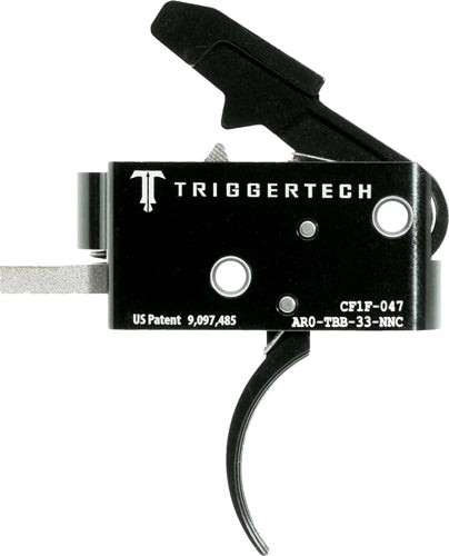 TriggerTech AR-15 Two Stage Competitive Trigger Black Curved