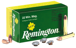 Remington Premier Magnum Rimfire Ammo 22 WMR 40 grain Pointed Soft Point (PSP)