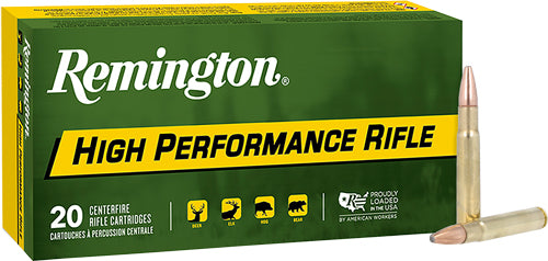 Remington High Performance Rifle .35 Whelen 250 gr JSP ammo