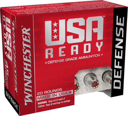 Winchester RED45HP USA Ready Hex Vent Hollow Point  200 Grain .45 ACP/Auto