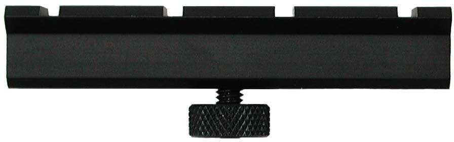 Aimtech Scope Mount AR-15/M-16 Carry Handle See-Thru Matte Black Weaver Style Rings