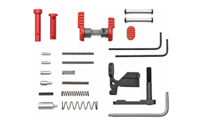 Armaspec Superlight Gun Builders Parts Kit, Red Anodized ARM251-RED
