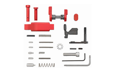 Armaspec Superlight Lower Parts Kit 223/556 Stainless/Red