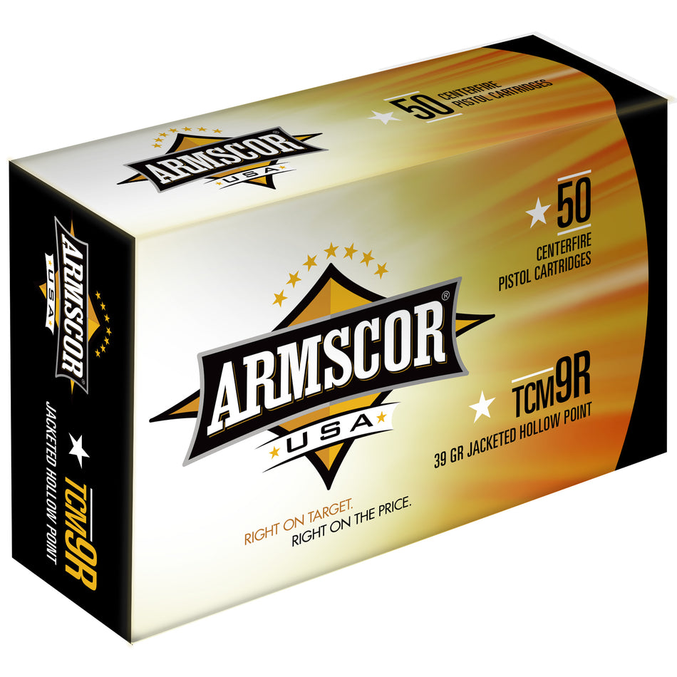 Armscor Precision .22 TCM 39 gr JHP ammo