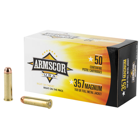 Armscor Competition .357 Magnum 158 gr FMJ ammo