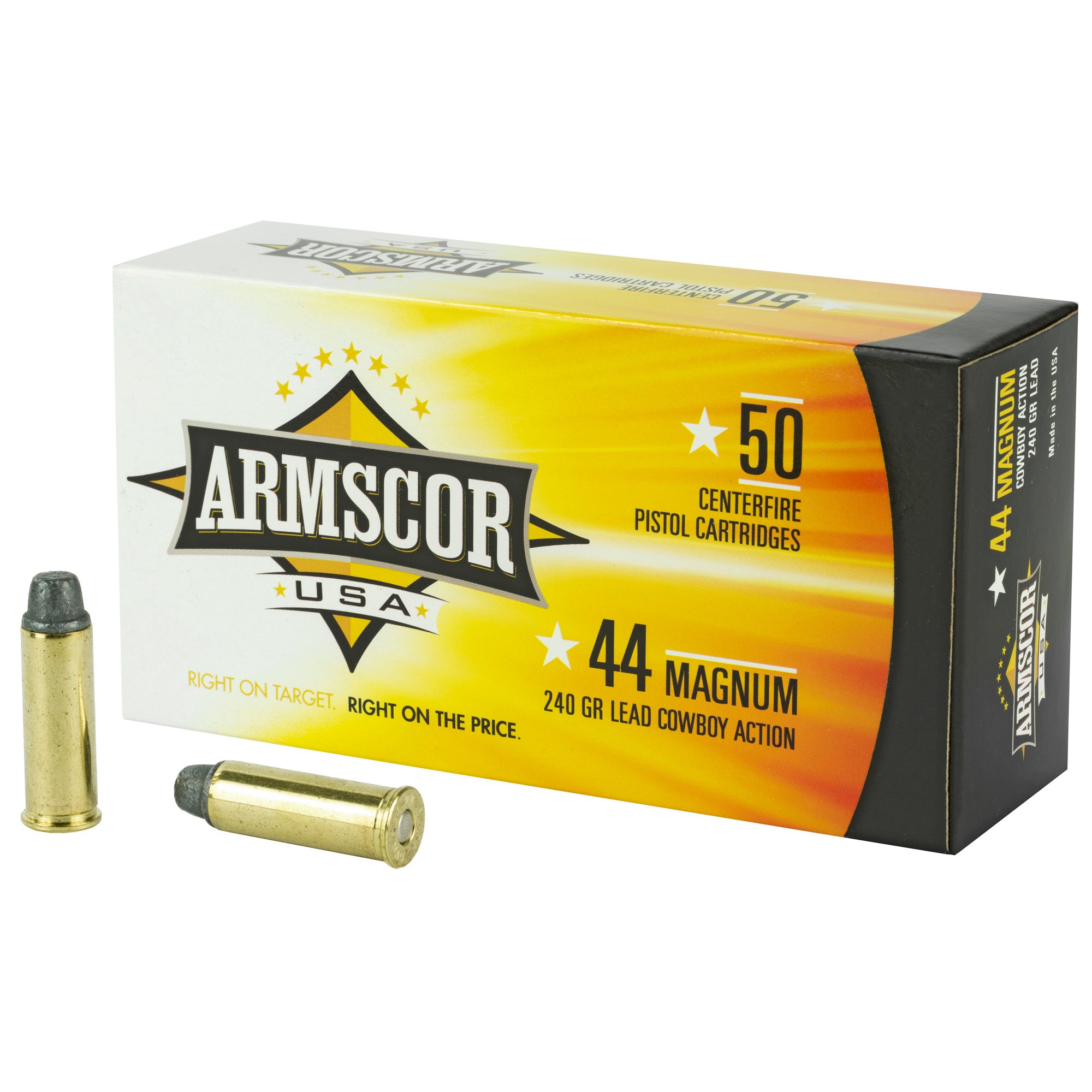 Armscor FAC44M1N Competition Semi Wadcutter  240 Grain .44 Magnum