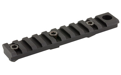 Arisaka Defense M-LOK Picatinny Rail Section, 3-Slot, Integrated QD Mount, Black Anodized RS-RAIL-3M