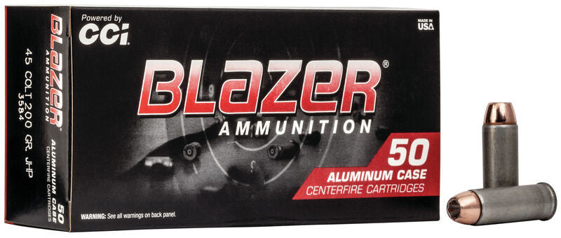CCI 45 Colt Blazer 200gr JHP Ammo