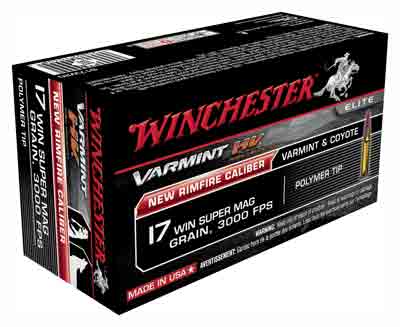Winchester Varmint High Energy .17 WSM 25 gr PolyTip ammo