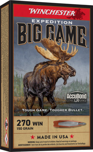 Winchester Expedition Big Game .270 Winchester 150 gr PolyTip ammo