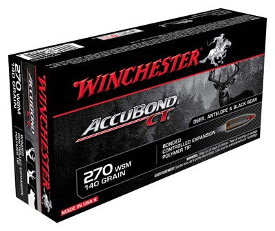 Winchester Expedition Big Game .270 WSM 140 gr PolyTip ammo