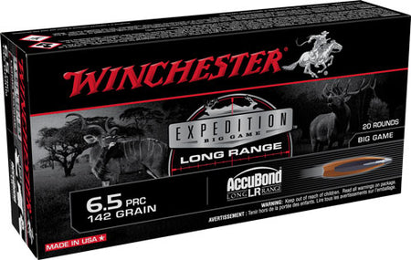 Winchester Expedition Big Game 6.5 PRC 142 gr PolyTip ammo