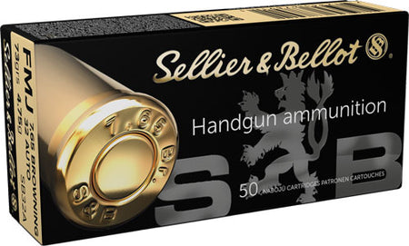 Sellier & Bellot (S&B) SB32A  Full Metal Jacket FMJ 73 Grain .32 ACP