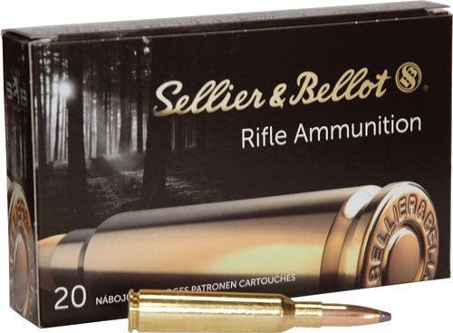 Sellier & Bellot (S&B) SB6555B  Soft Point SP 140 Grain 6.5x55mm Swedish