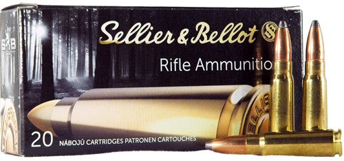 Sellier and Bellot Rifle 7.62x39mm 124 gr JSP ammo