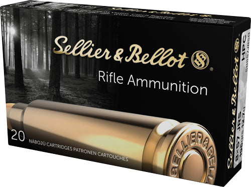 Sellier and Bellot Rimmed for Single Shot Only 8mm Mauser 196 gr JHP ammo