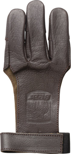 Bear Archery Leather Shooting Glove 3-Finger Ambidextrous Large