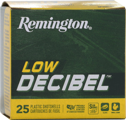 Remington Low Decibel .410 Bore 2.5 in / 2.5 in #9 1/2 oz
