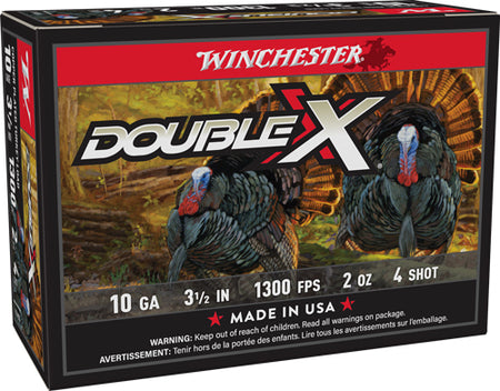 Winchester STH104 Double X High Velocity Turkey 10 Gauge 3.5" 2oz 4 Shot 1300 fps