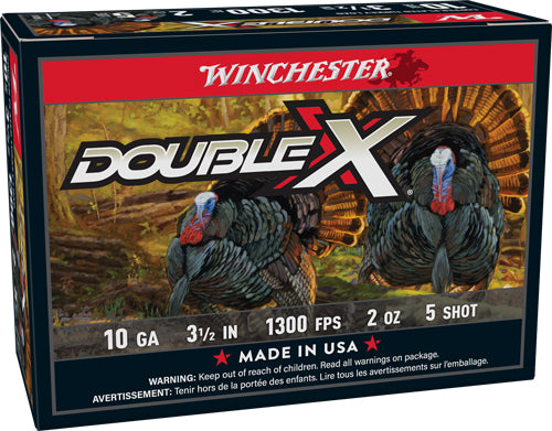 Winchester STH105 Double X High Velocity Turkey 10 Gauge 3.5" 2oz 5 Shot 1300 fps