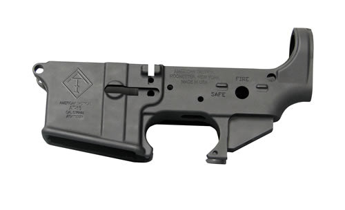 ATI ATIGLOWMS Mil-Sport Stripped Lower Multi-Caliber 7075-T6 Aluminum Black Anodized for AR-15