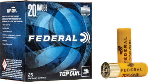 Federal Top Gun 20 Gauge 2.75 in / 2.75 in #8 7/8 oz