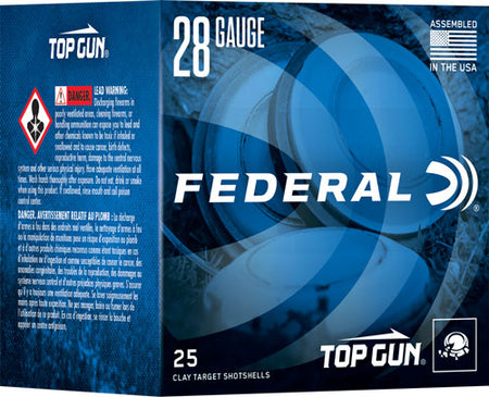 Federal TGS28217.5   28 Gauge  3/4oz 7.5 Shot 1330 FPS.