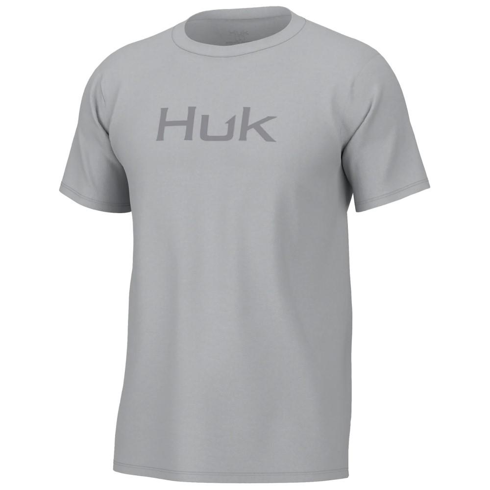 Huk Logo Short Sleeve T-Shirt Harbor Mist Large