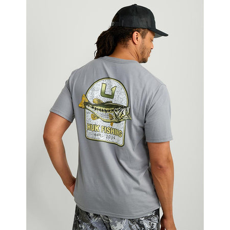 Huk KC Badge Series Short Sleeve Performance Shirt Night Owl 2XL