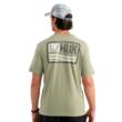 Huk Born Wave Short Sleeve Shirt Seagrass S