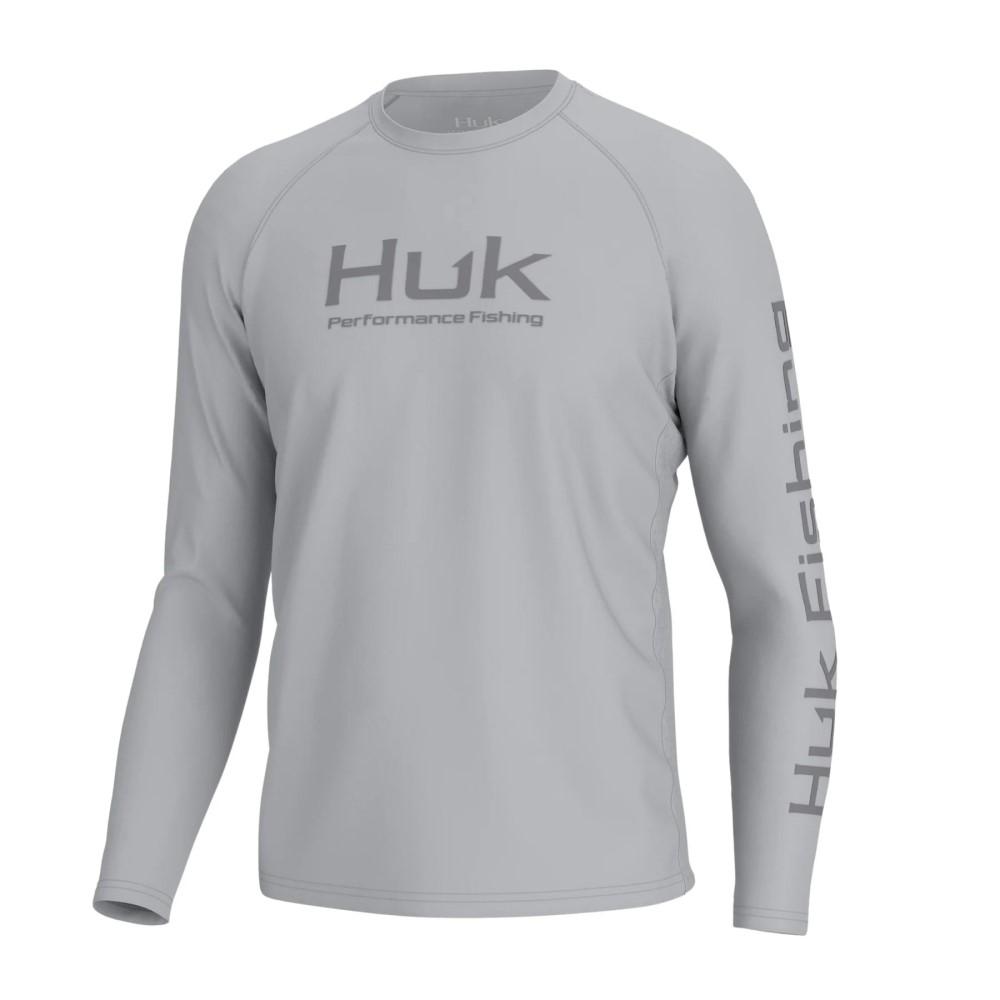 Huk Vented Pursuit Long Sleeve Shirt - Harbor Mist 2XL