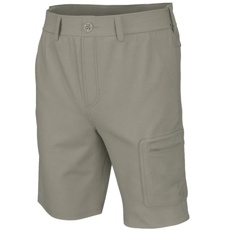 Huk Next Level 10.5 Inch Performance Fishing Shorts Khaki Medium