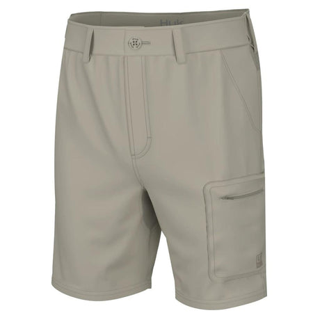 Huk Next Level 7" Shorts Khaki Size Large