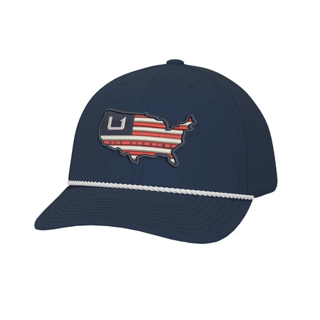 Huk American Rope Trucker Hat Sargasso Sea