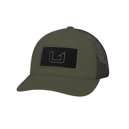 Huk Fly Patch Trucker Hat Moss Green