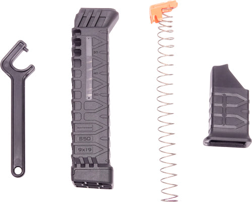ATI MAGAZINE FOR GLOCK 17/19 9MM SCHMEISSER S50 50RD BLACK