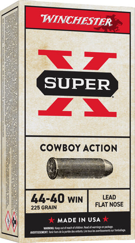 Winchester USA Super X Cowboy Action .44-40 Winchester 225 gr Solid ammo