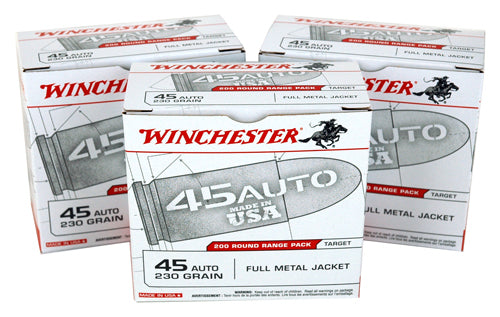 Winchester Ammo USA45W USA 45 ACP 230 gr Full Metal Jacket (FMJ)